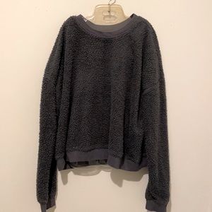 Fleece sweatshirt